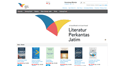 Desktop Screenshot of literaturperkantas.com